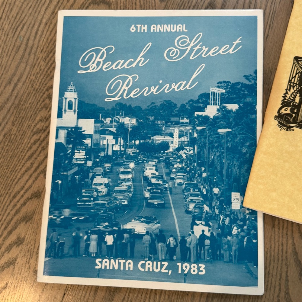 Vtg 1982 1983 Beach Street Revival Santa Cruz Car Rally Programs Ephemera 2pc - Picture 3 of 13